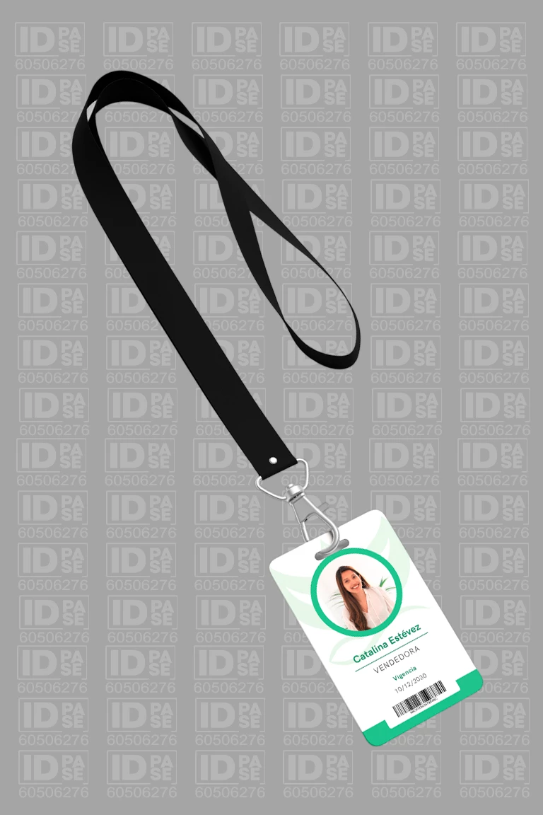 Pack Corporativo Premium: Credencial en PVC + Cinta Lanyard